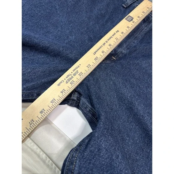 Wrangler Premium Quality Denim Jeans Blue 56x32 - Picture 7 of 10